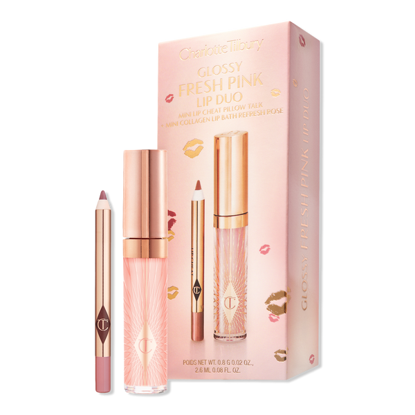 Lip Gloss & Lipstick Combo Set