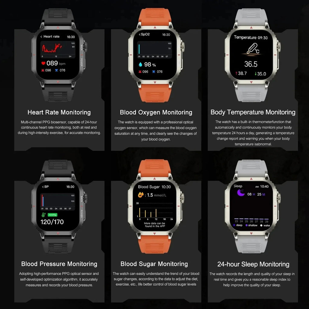 Waterproof NFC Smartwatch For Android IOS