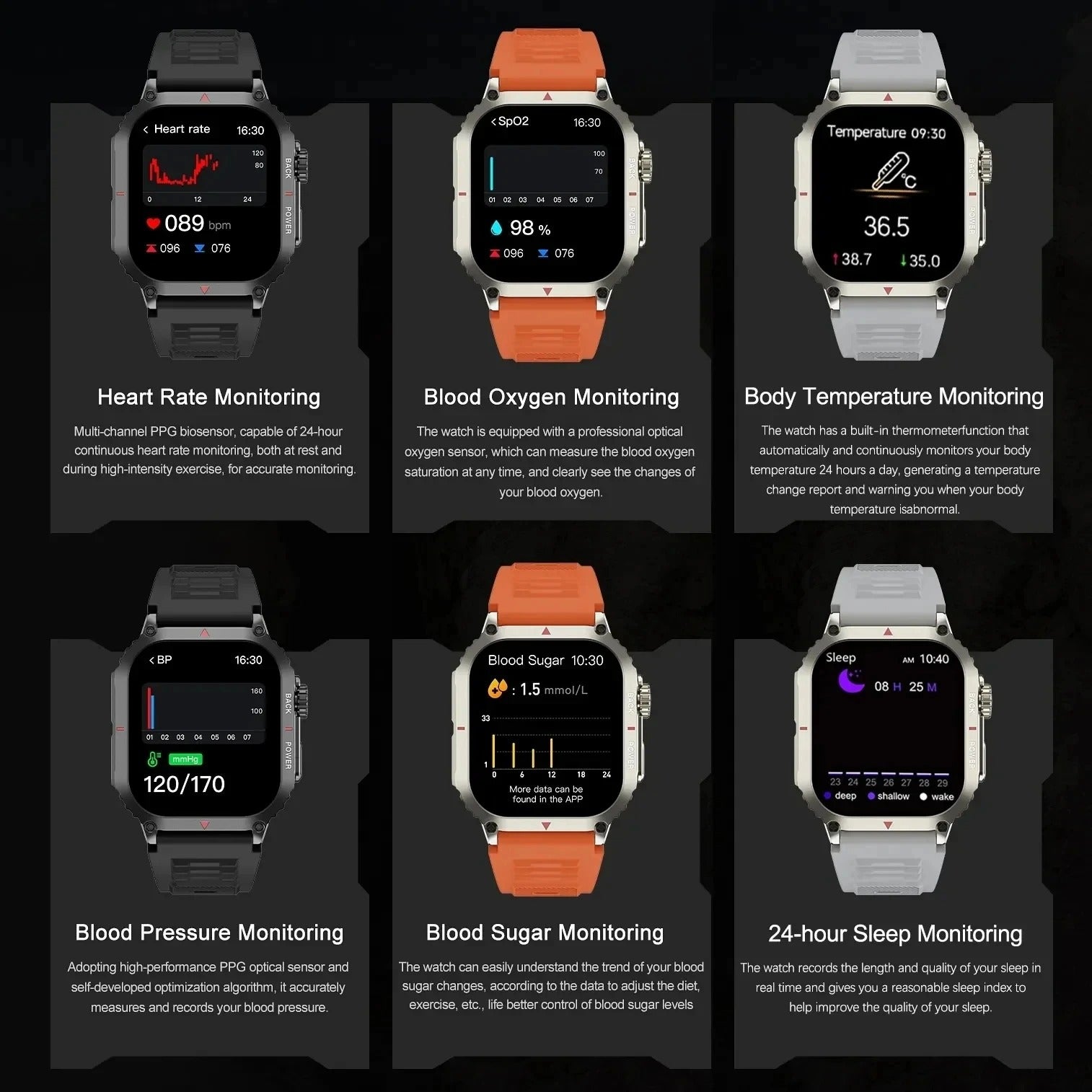 Waterproof NFC Smartwatch For Android IOS