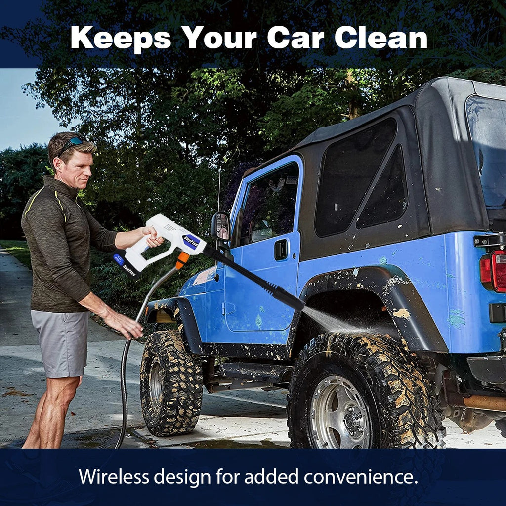 21V Power Cleaner for Car, Garden & Home