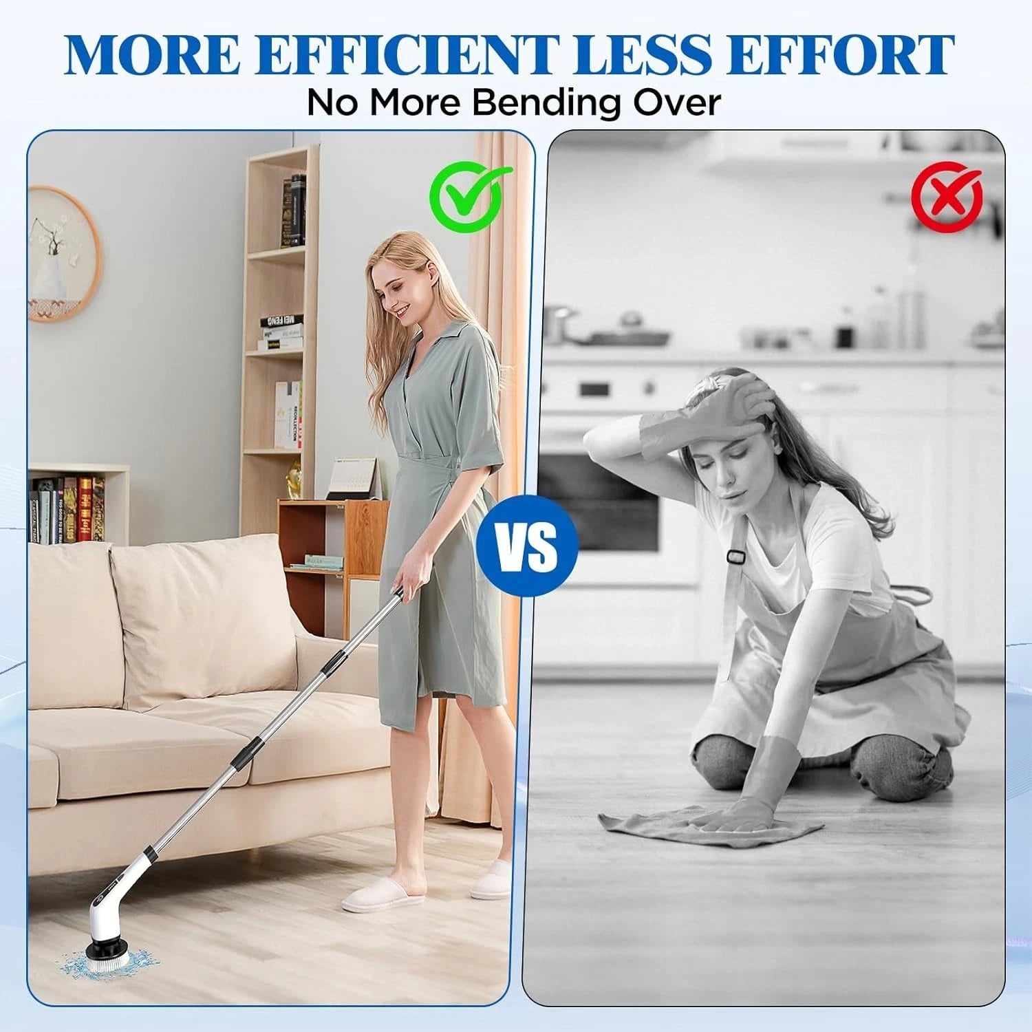 Electric Spin Scrubber Brush